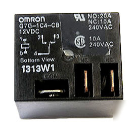 Omron relay G7G-1C4-cb-DC12 lot of 5 relays