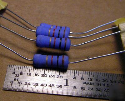 1 kohm 5% @ 1W wirewound resistors (50 pcs)