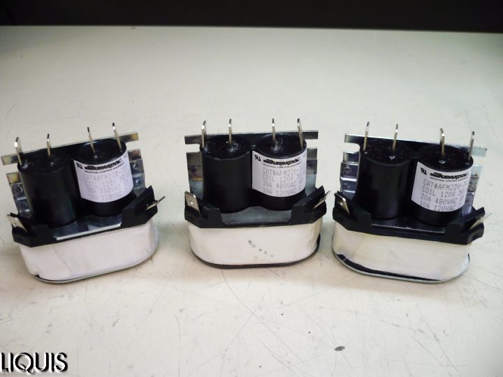 Lot of 3 durakool AMF220-303 relay 120V 20A 