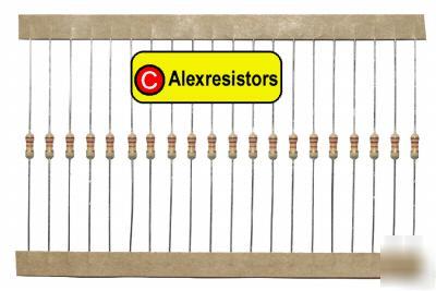 New 300 electronic resistors 1/4W 15 values kit
