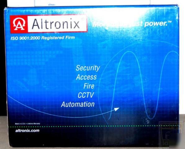 New altronix power supply/battery charger AL300ULXD 