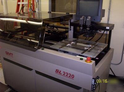 Smt sl 2220 screen printer pick and place electronic