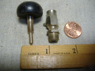 Wood handle steam valve hot water check spigot 3/8 