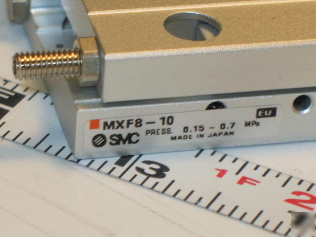 New smc pneumatic air table slide MXF8-10 w/switches