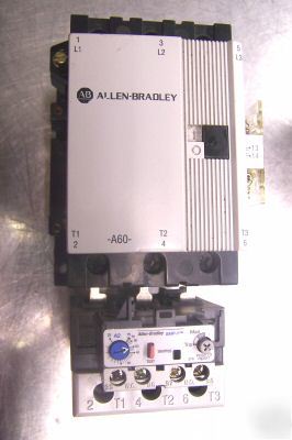 Allen bradley 100-A60N*3 contactor 193-A2K3 smp-1 nice