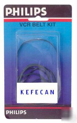 Pro philips vcr vhc casette player universal belt kit
