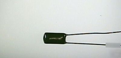 0.033UF 100 volt poly film radial capacitor