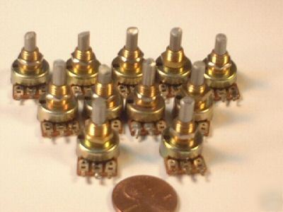 9MM mini potentiometers- 500K- circuit bend -pots