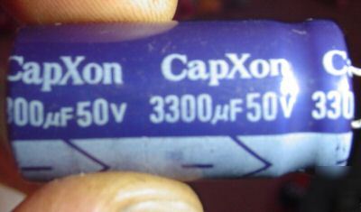 Capxon 50V 3300UF capacitor 8PCS