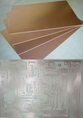 Copper clad FR4 pcb laminate material thin ss or ds