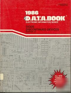 Data book-diode - discontinued devices 12TH ed-1986