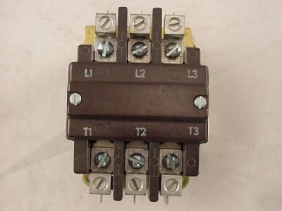 Fasco contactor 3M40-b 120 volt 3 pole 50 amp