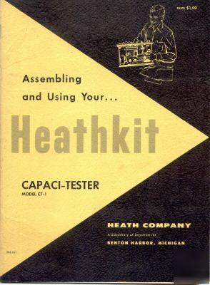 Heathkit model ct-1 capci-tester assembly manual