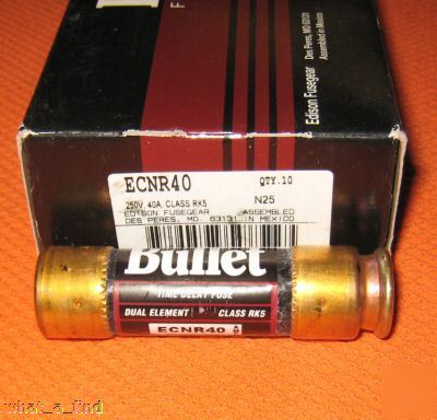 New bullet edison ECNR40 fuse ecnr 40 frn tr 40 amp 