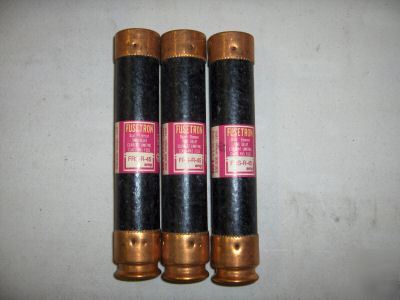 New cooper bussmann frs-r-45 fuses lot of 3 brand 