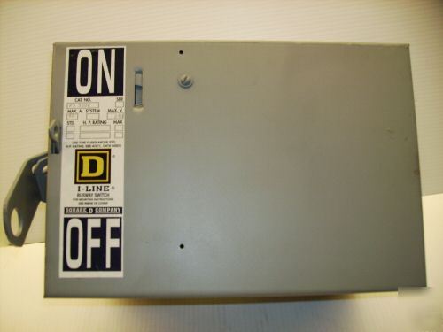 New square d i-line busway switch pq-3206 60 amp 240 vt