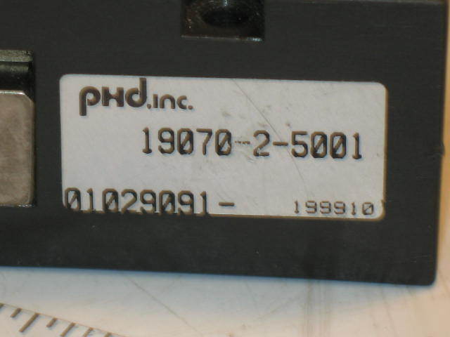 Phd pneumatic air parallel gripper 19070-2-5001