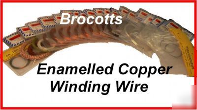 Enamelled copper winding wire, class h - 1.20MM x 6MTR