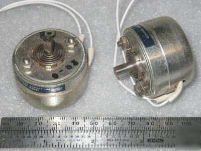 Ledex 24 volt dc electrical rotary solenoids (2 pcs)