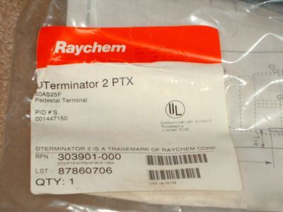 Raychem tyco dterminator 2PTX pedestal terminal 50AS25F