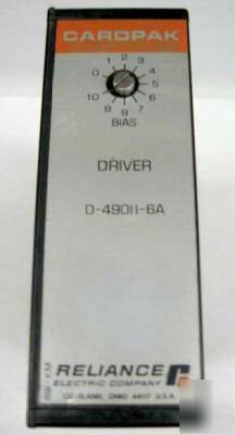 Reliance electric cardpak driver 0-49011-6A