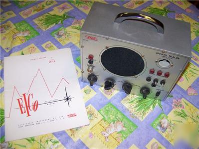 Eico model 147A signal tracer with original manual