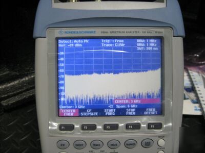 Rohde & schwarz FSH6 handheld spectrum analyzer