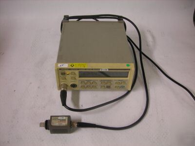 Anritsu ML910B optical power meter w/MA9305B op. sensor