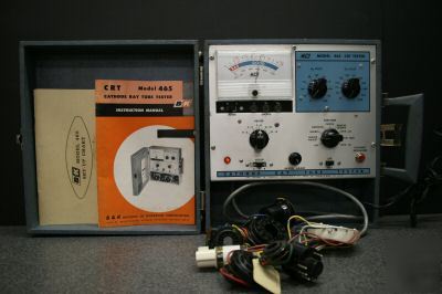 B & k model 465 crt tester -- cathode ray tube tester