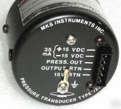 Mks baratron 122AA 100 pressure vacuum gauge transducer