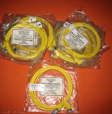 New lot 10 trex-onics quick connect cable 69926/97043 