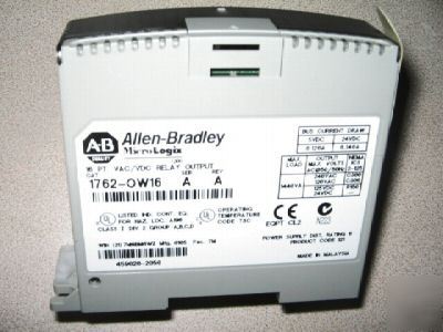 Allen bradley micro logix output card 1762-OW16 