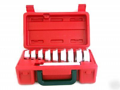 Auto bearing race & seal driver set with case 