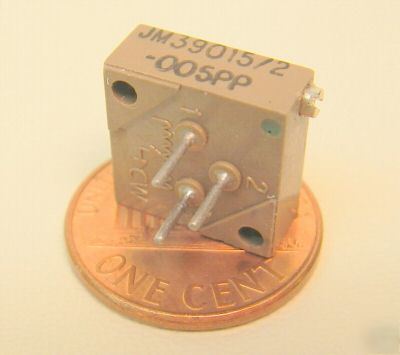 New 2K ohm, potentiometer trimpot, JM39015/2-005PP, 