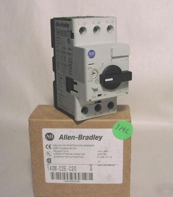 New allen bradley 140M-C2E-C20 starter 140MC2EC20 