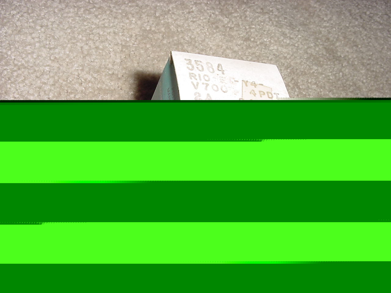 Potter & brumfield relay 4PDT 2A contacts 24 vdc coil
