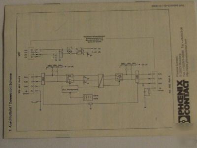 Repeater rs 485 phoenix contact psm-me-RS485/RS485-p