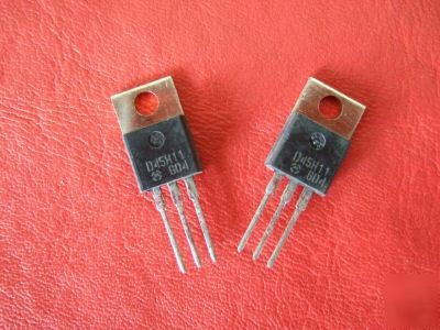 D45H11 pnp power amp driver switching transistor 2-pack