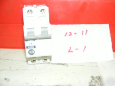 1 allen bradley supplemartary protector 1492-CB2