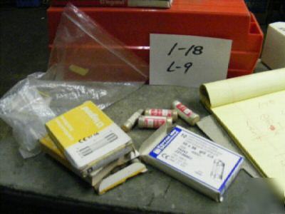 36 bussman mixed lot fuses