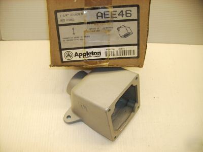 Appleton AEE46 pin & sleeve back box 60 amp 1-1/4