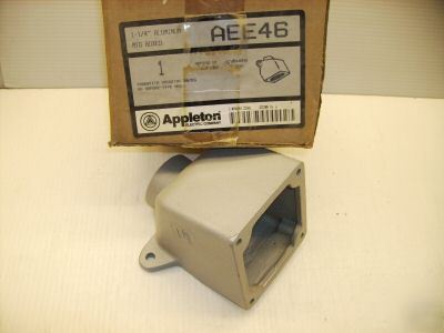 Appleton AEE46 pin & sleeve back box 60 amp 1-1/4