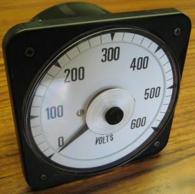 Crompton 077-05GA-rssj-C6-sn ac a-c volts meter