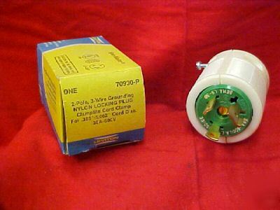 Electric/electrical leviton 70930P plug/plugs