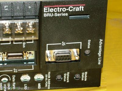 Electro-craft bru-series servo drive ddm-005X-dn-am 