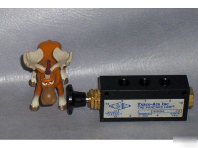 Fabco-air pancake line manual valve 14PMD4 J3 __C37