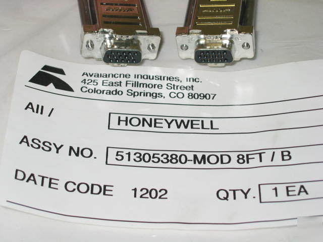Honeywell 8FT mau cable 15PIN db female 51305380 qty-19