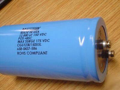 New 150V 12000UF mallory computer grade bus capacitor 