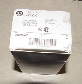 New allen bradley 802X-A7 limit switch in box