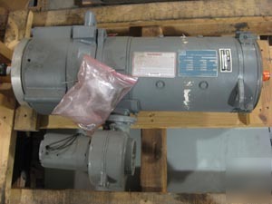 New unico / sterns dc wound field motor 7.5 hp 